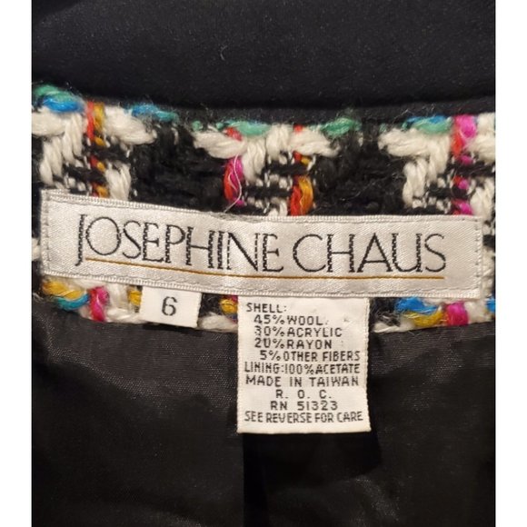 JOSEPHINE CHAUS Multicolor Wool Blazer - Picture 2 of 6